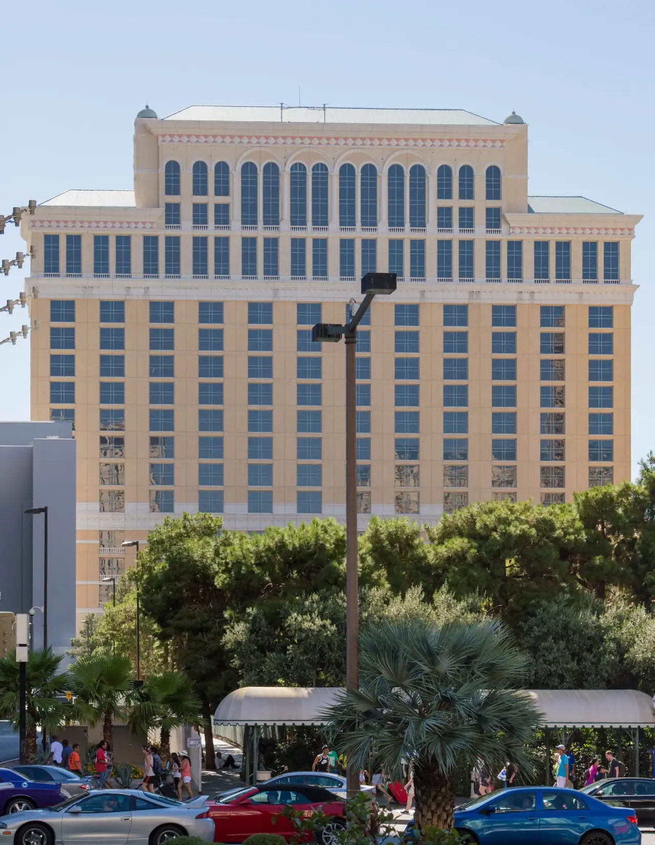 Alternative view of Bellagio Las Vegas