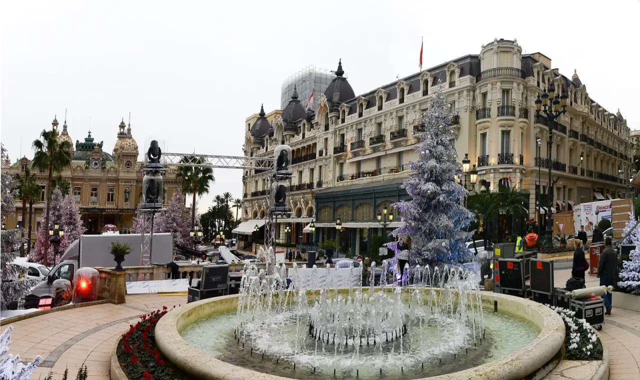 Hôtel de Paris and Place du Casino in Monte-Carlo